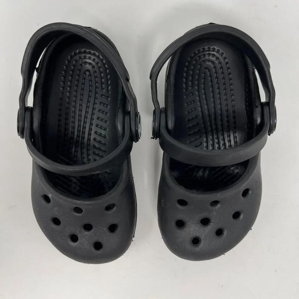 Crocs Karin girls Mary Jane clogs size 4